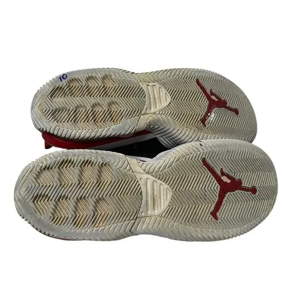 Sze 10.5 Men Nike Jordan Stay Loyal 2 Black White Red Jumpman Basketball Sneaker - Picture 7 of 11